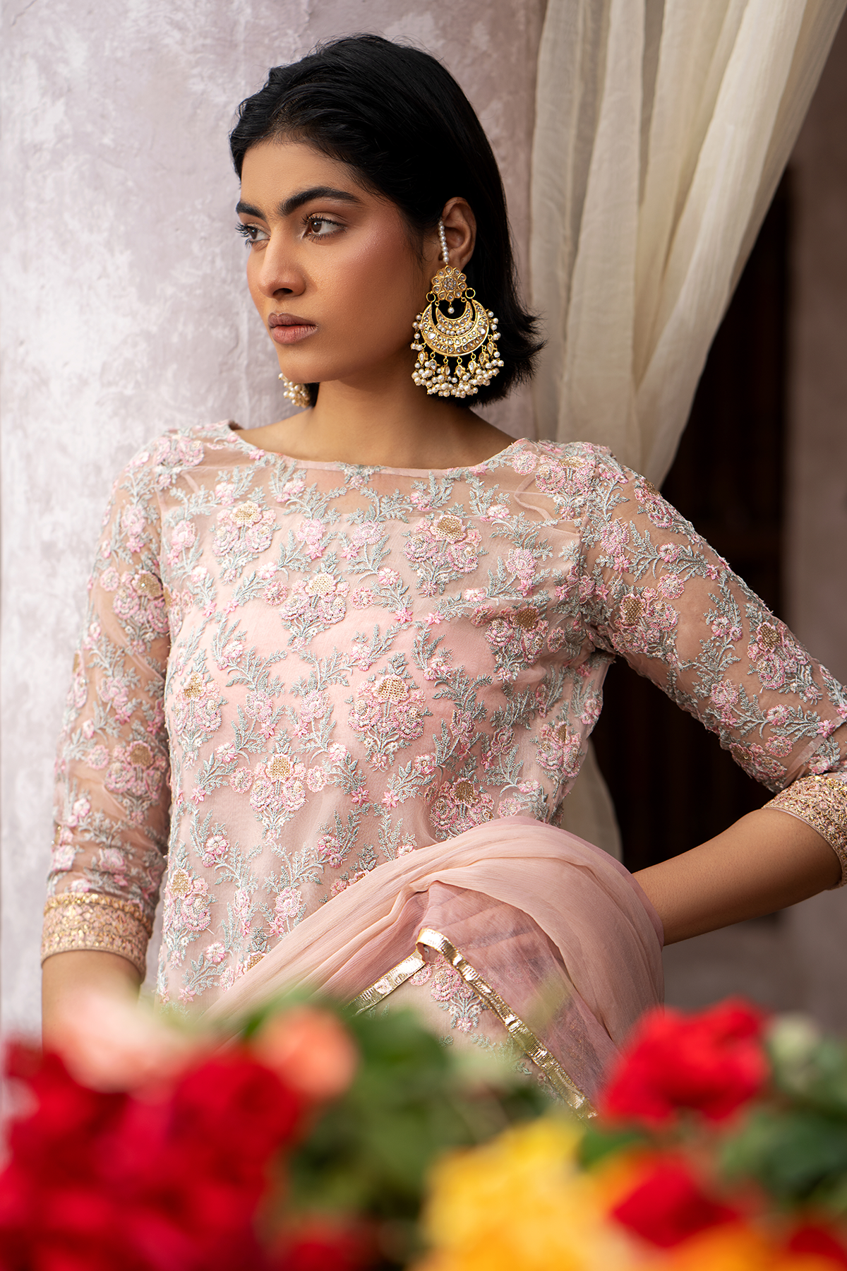 Erum Khan | Sakhiyan Formals | KAMAL by Erum Khan - Designer Dress - Type: Formal - Available at Libayah - 100% Original