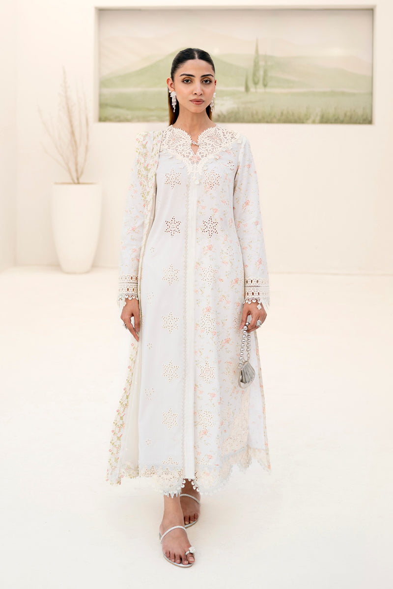 Qalamkar | Casual Pret Lawn | NM-07 LEDA by Qalamkar - Designer Dress - Type: Ladies Clothes - Available at Libayah - 100% Original