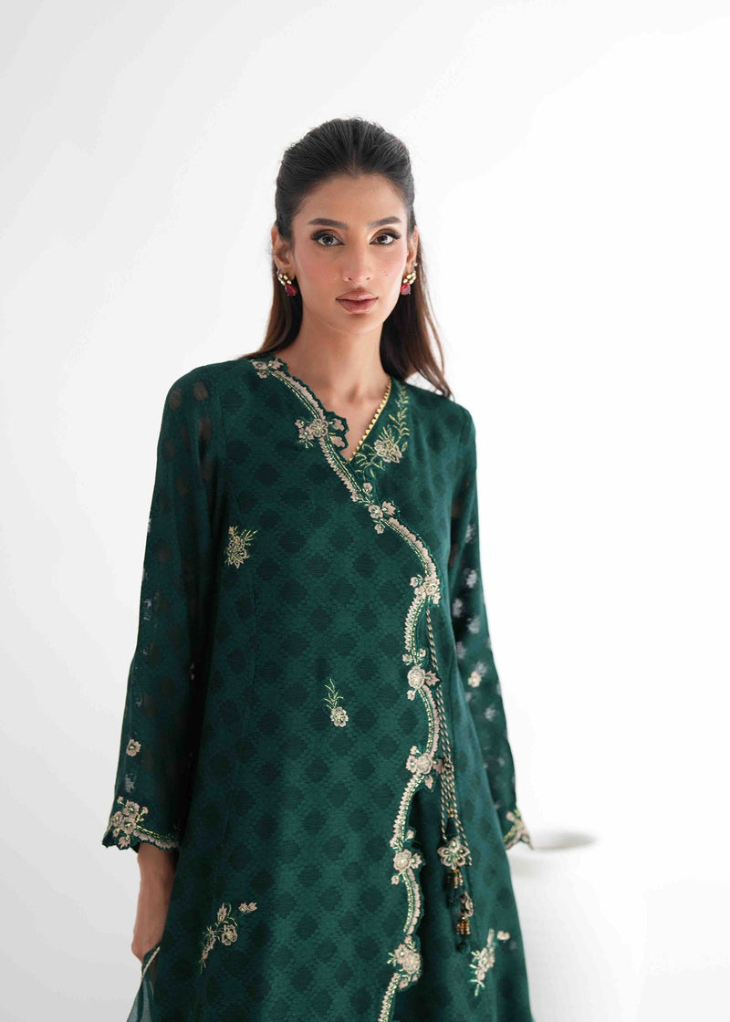 Umsha | Jardin De Luxe | Emerald Canopy by Umsha - Designer Dress  - Type : Ladies Clothes - Available at Libayah - 100% Original 
