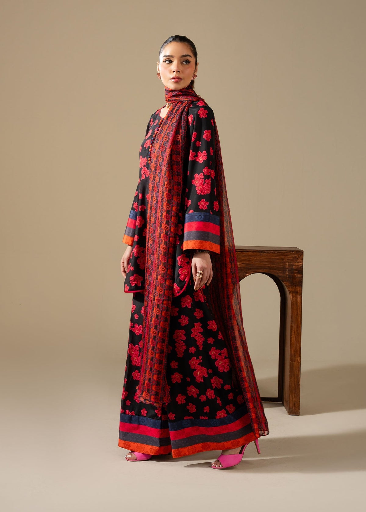 Maria Osama Khan | Retro Vol 3 | Boho by Maria Osama Khan - Designer Dress - Type: Ladies Clothes - Available at Libayah - 100% Original