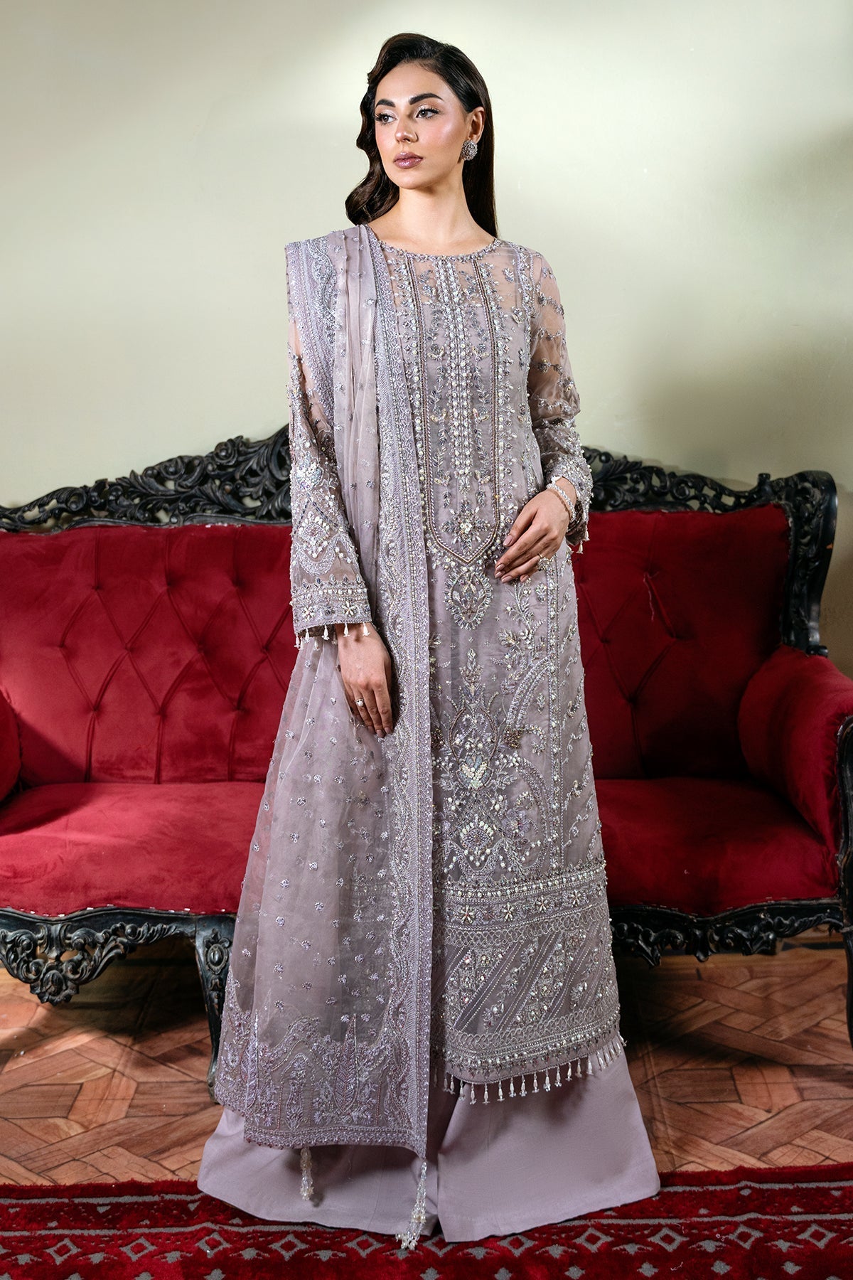 Mina Kashif | Kahani Formals | Rukhsar by Mina Kashif - Designer Dress - Type: Ladies Clothes - Available at Libayah - 100% Original