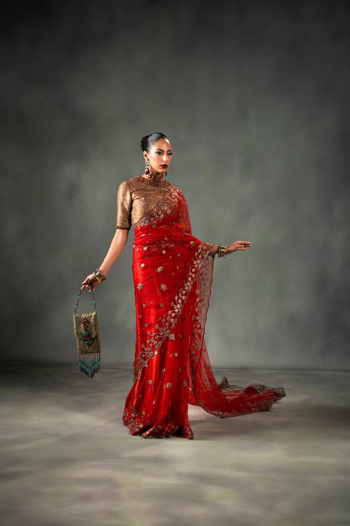 Nilofer Shahid | Mihrimah Formals | Asiye by Nilofer Shahid - Designer Dress  - Type : Ladies Clothes - Available at Libayah - 100% Original 