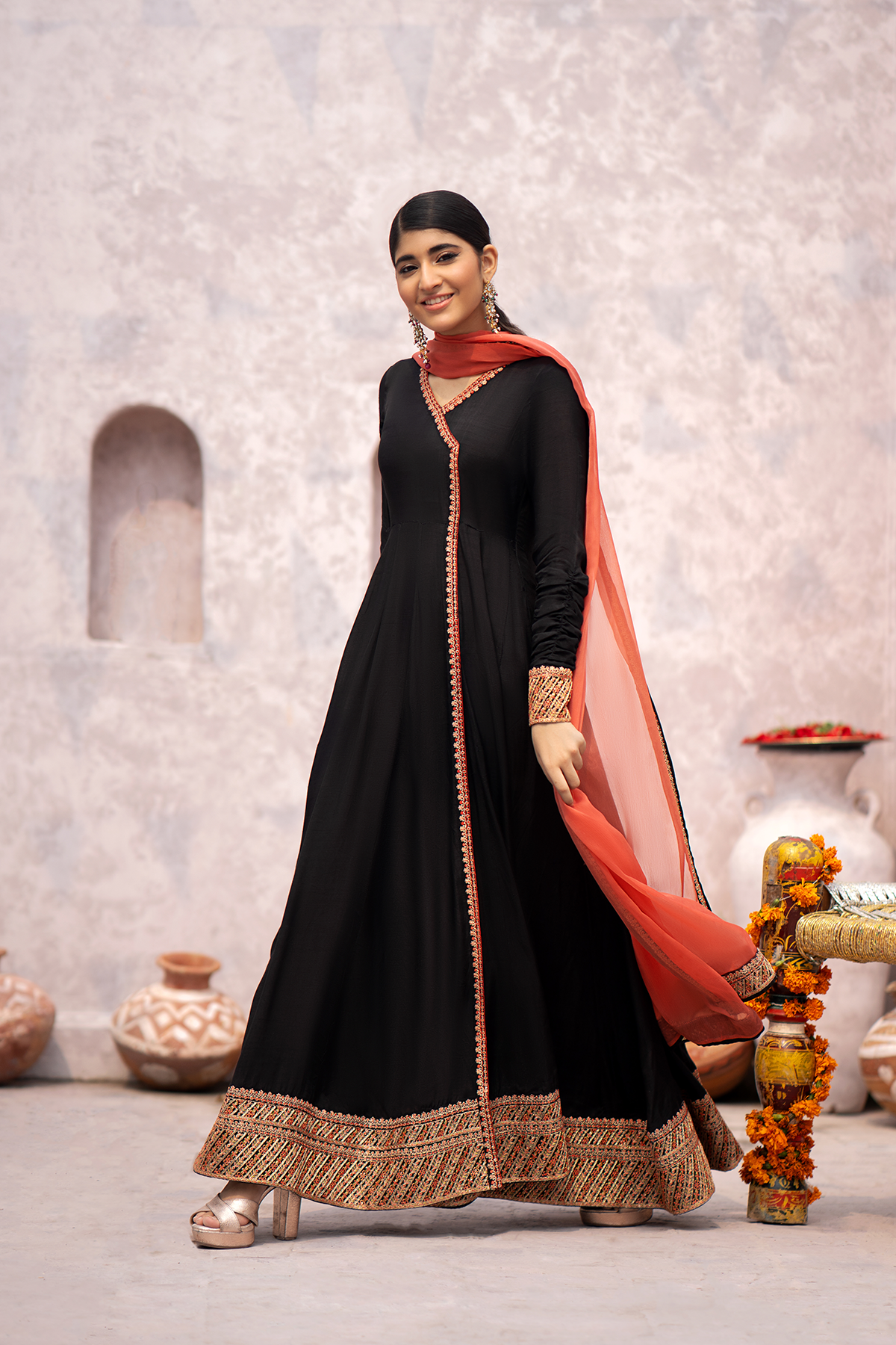 Erum Khan | Sakhiyan Formals | CHAMELI by Erum Khan - Designer Dress - Type: Formal - Available at Libayah - 100% Original