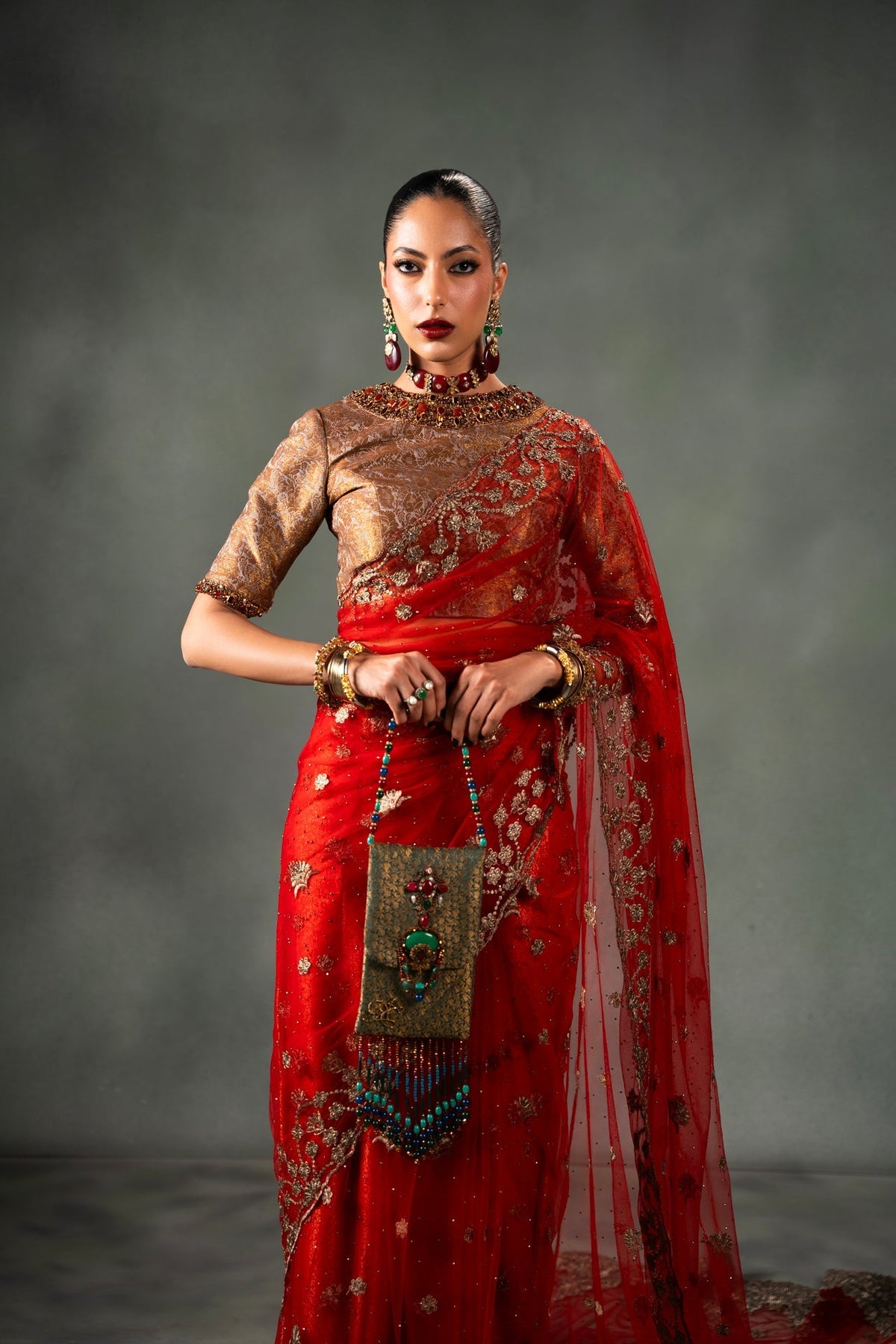 Nilofer Shahid | Mihrimah Formals | Asiye by Nilofer Shahid - Designer Dress  - Type : Ladies Clothes - Available at Libayah - 100% Original 