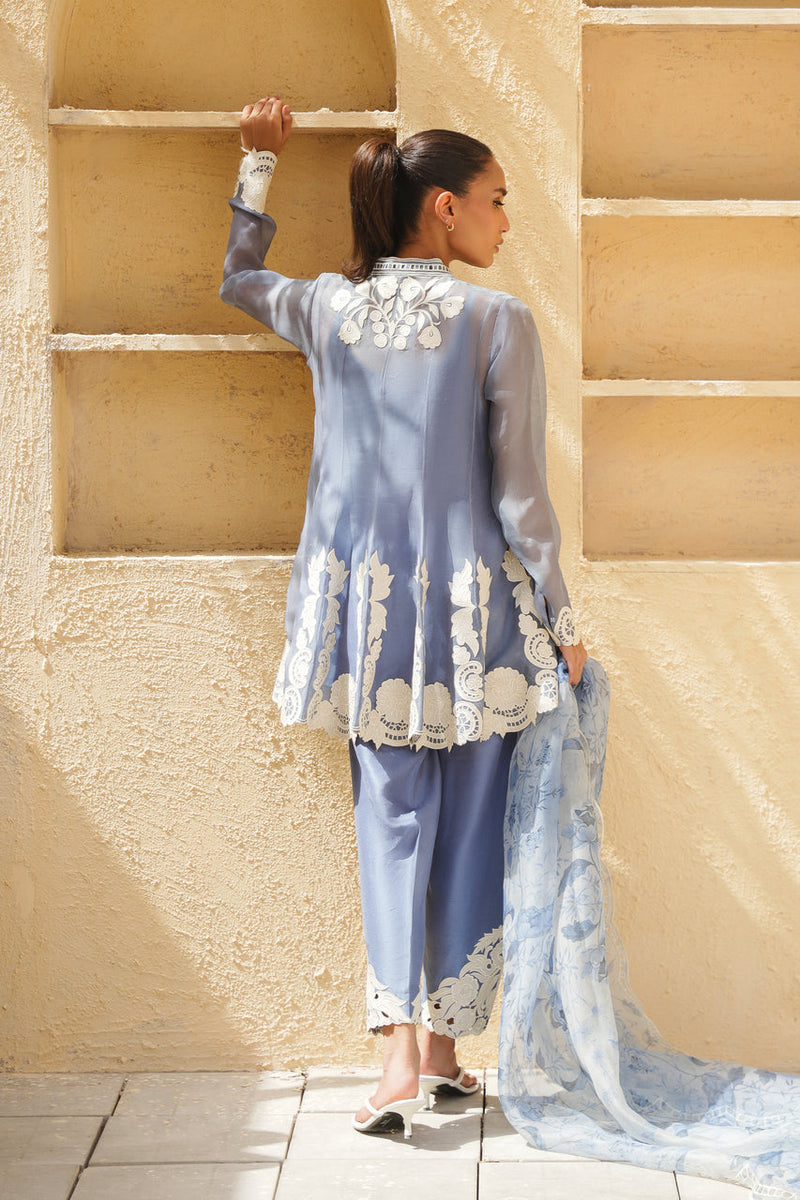 Sania Maskatiya | Eid ul Adha Edit | Rey (B) - by Libayah - Registered Vendor of : Sania Maskatiya - 100% Original Designer Dress