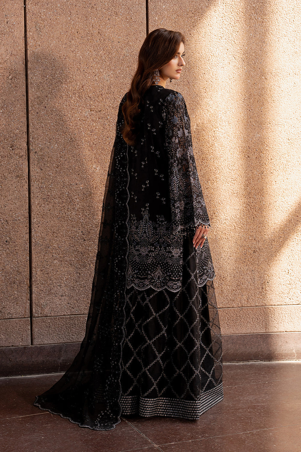 Lavish Premium | Lazawal Formals | Black Whisper by Lavish Premium - Designer Dress  - Type : Ladies Clothes - Available at Libayah - 100% Original 
