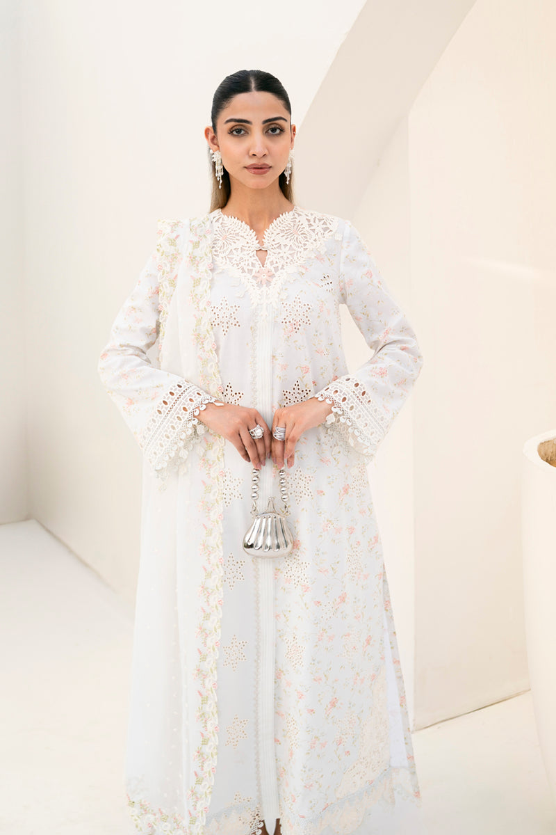 Qalamkar | Casual Pret Lawn | NM-07 LEDA by Qalamkar - Designer Dress - Type: Ladies Clothes - Available at Libayah - 100% Original