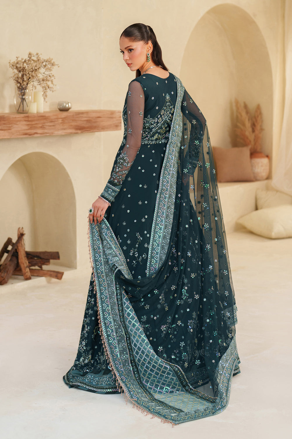 Zarif | Meesa Luxury Formals | Rimul by Zarif - Designer Dress - Type : Ladies Clothes - Available at Libayah - 100% Original 