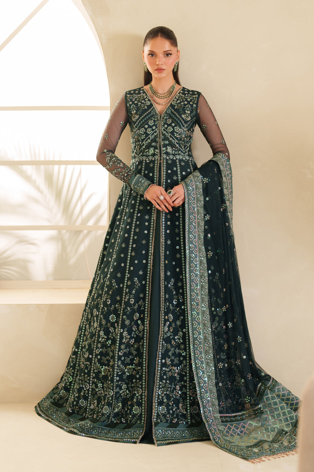 Zarif | Meesa Luxury Formals | Rimul by Zarif - Designer Dress - Type : Ladies Clothes - Available at Libayah - 100% Original 