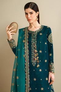 VVF D-8 – authentic Pakistani formal dress from the Jazmin Velvet Vogue 25 collection for women in the UK.