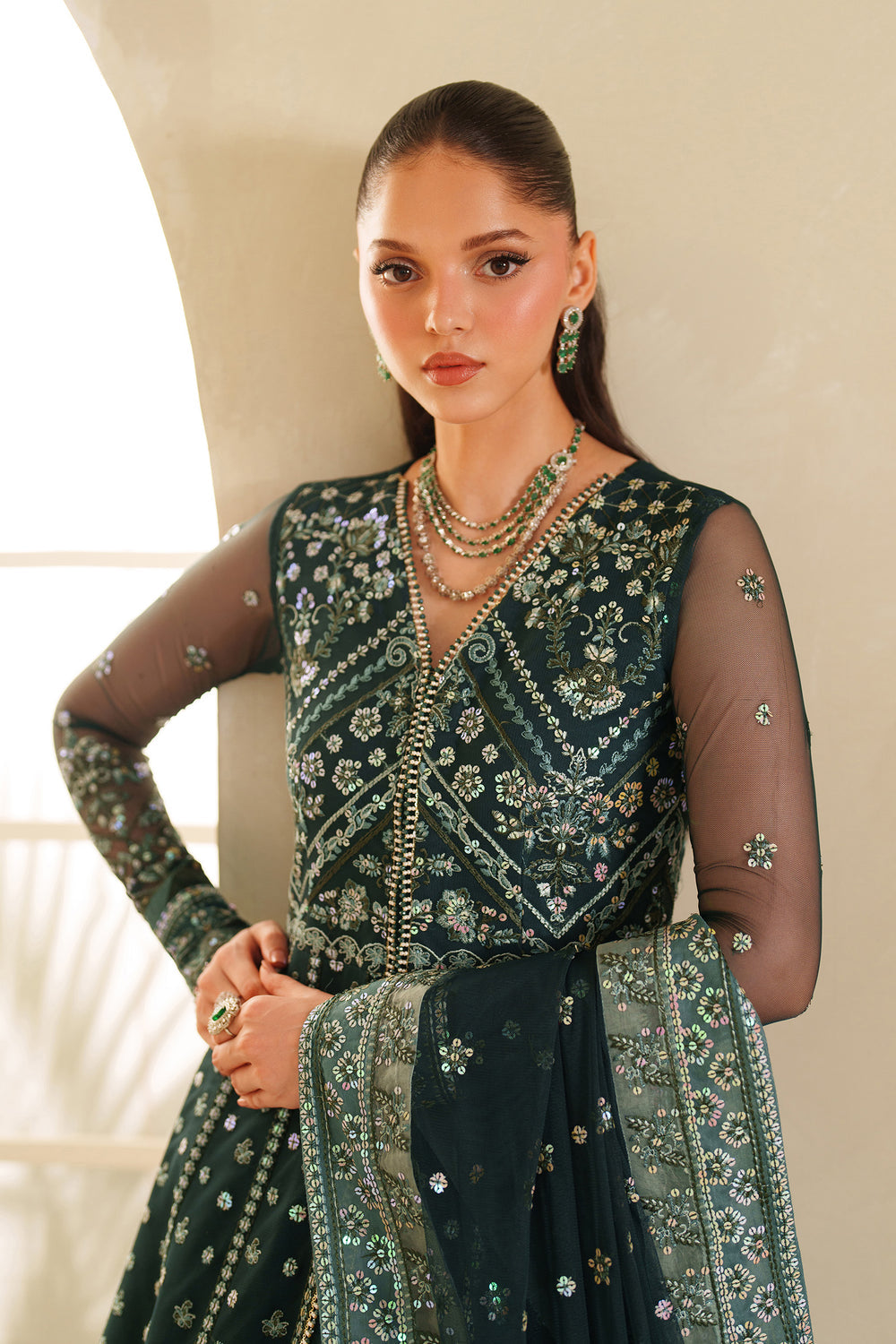Zarif | Meesa Luxury Formals | Rimul by Zarif - Designer Dress - Type : Ladies Clothes - Available at Libayah - 100% Original 