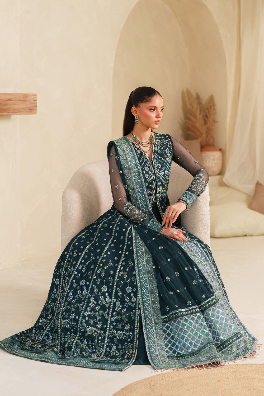 Zarif | Meesa Luxury Formals | Rimul by Zarif - Designer Dress - Type : Ladies Clothes - Available at Libayah - 100% Original 