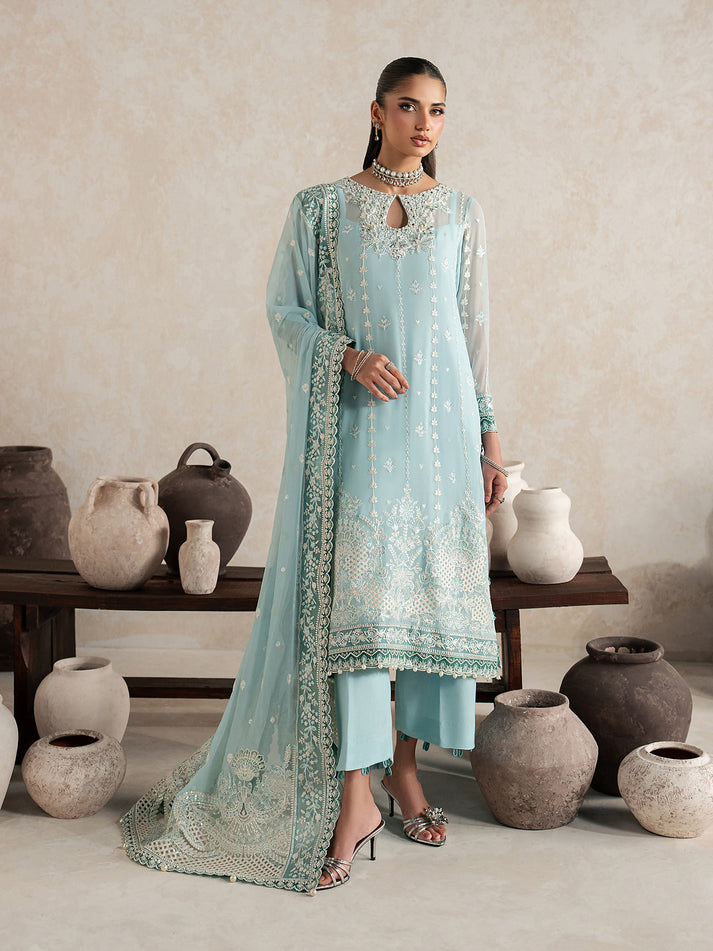 Gulaal | Inaaya Embroidered Chiffon 26 |Eileen by Gulaal - Designer Dress  - Type : Ladies Clothes - Available at Libayah - 100% Original 