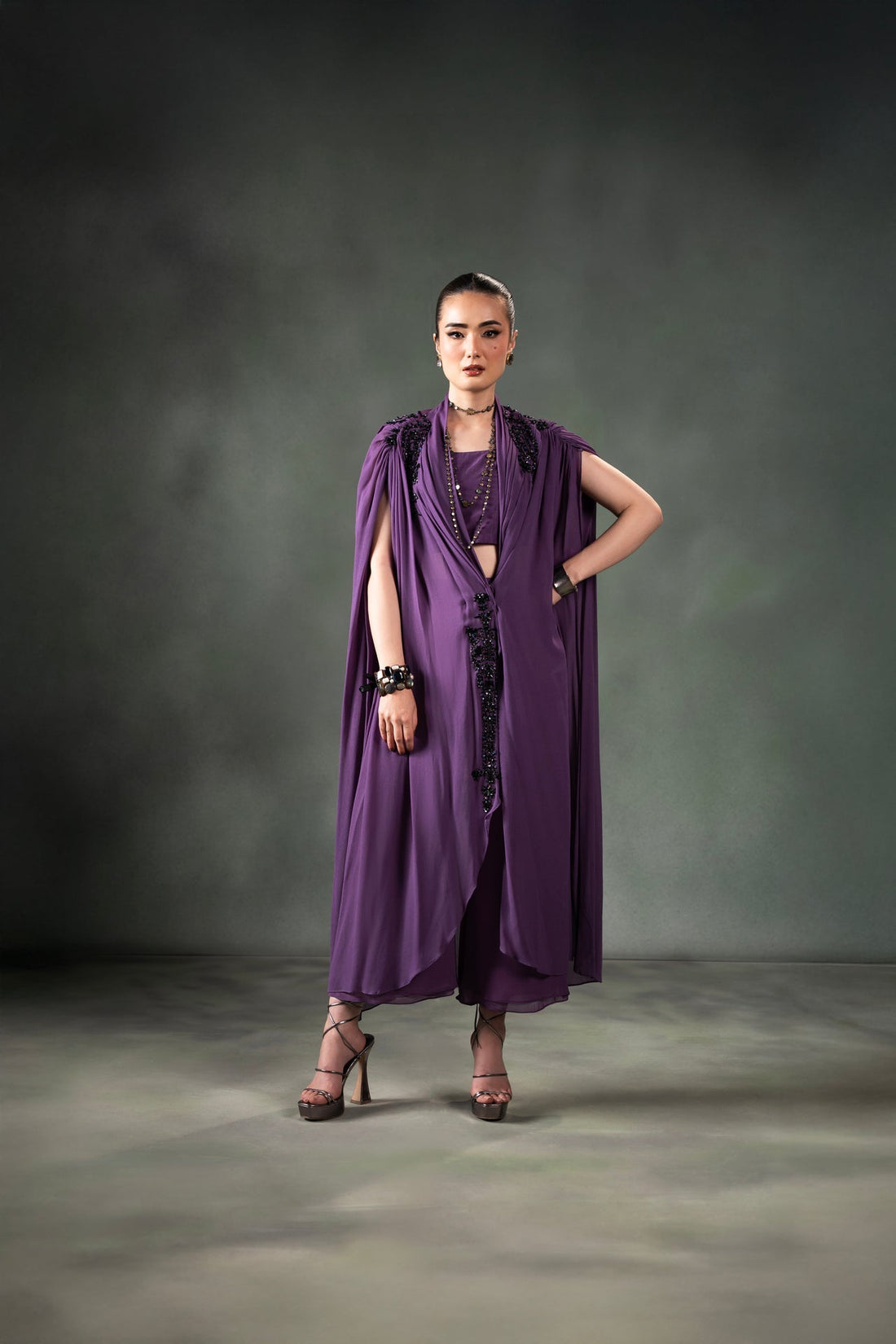 Nilofer Shahid | Mihrimah Formals | Celine by Nilofer Shahid - Designer Dress  - Type : Ladies Clothes - Available at Libayah - 100% Original 