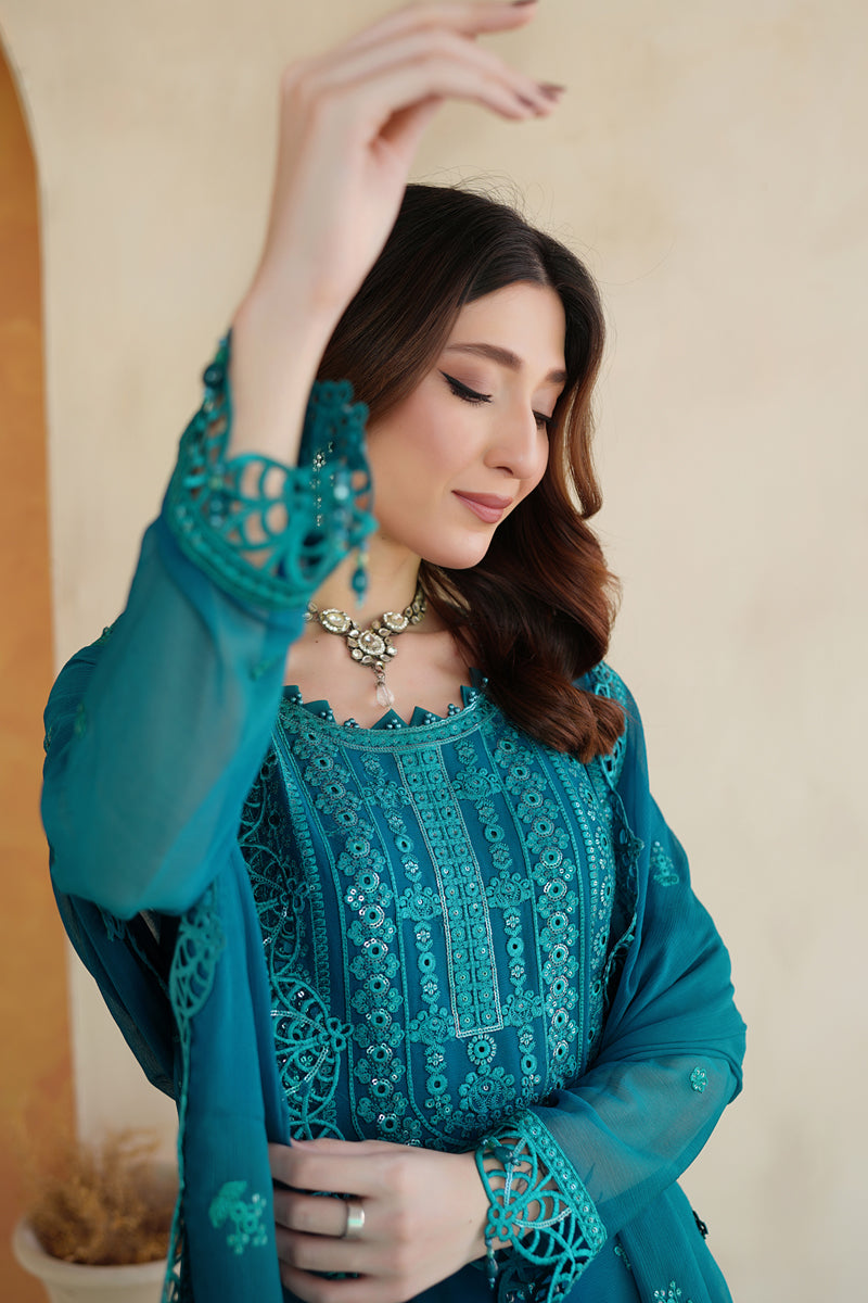 Maryams | Afsaneh Luxury Chiffon | Prisa by Maryams - Designer Dress - Type: Ladies Clothes - Available at Libayah - 100% Original