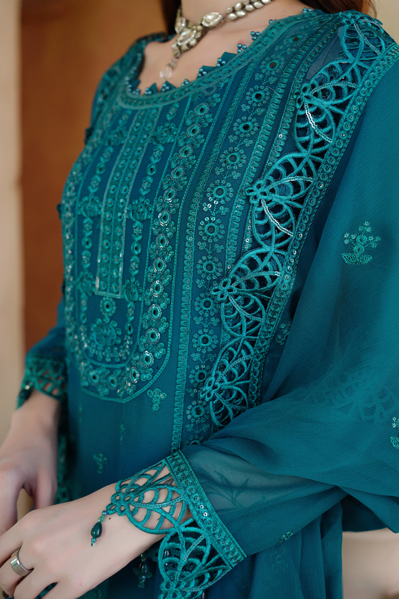 Maryams | Afsaneh Luxury Chiffon | Prisa by Maryams - Designer Dress - Type: Ladies Clothes - Available at Libayah - 100% Original