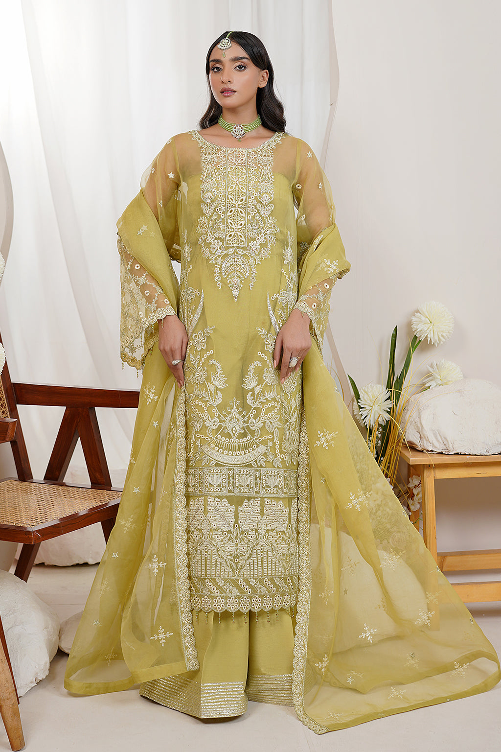 Maryams | Noir Luxe | RABI-NOR-0105 by Maryams - Designer Dress - Type : Ladies Clothes - Available at Libayah - 100% Original 