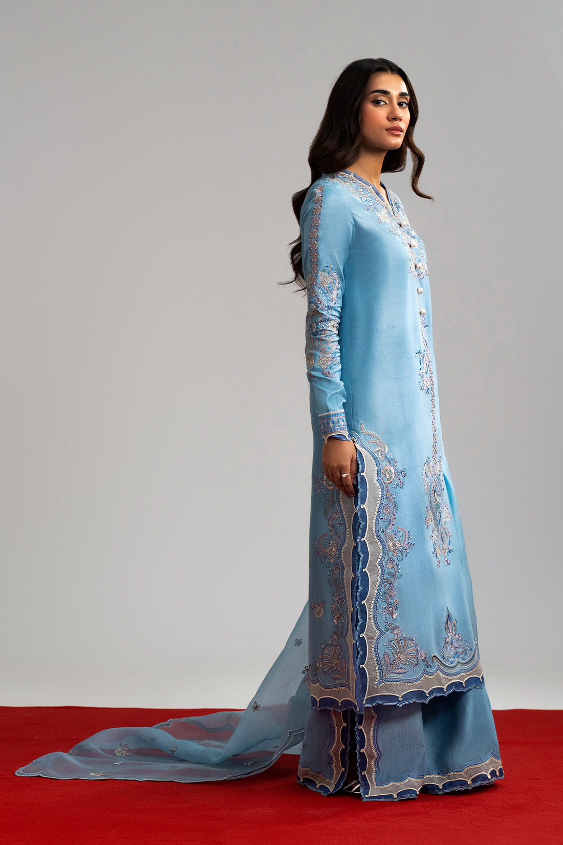 Nyra | Luxe Line Pret | Oura by Nyra - Designer Dress - Type : Luxury - Available at Libayah - 100% Original 