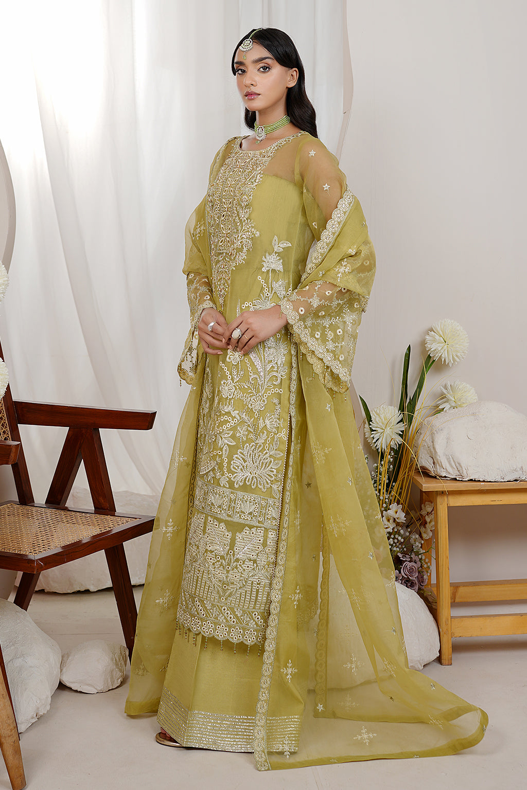 Maryams | Noir Luxe | RABI-NOR-0105 by Maryams - Designer Dress - Type : Ladies Clothes - Available at Libayah - 100% Original 