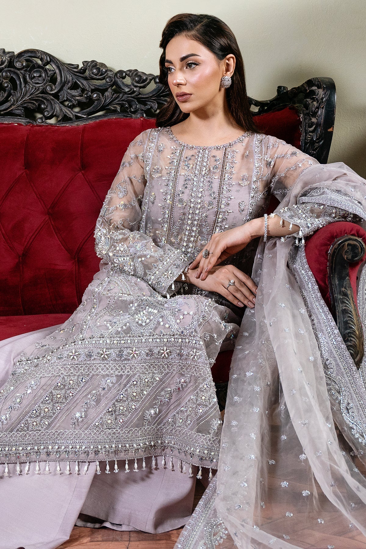 Mina Kashif | Kahani Formals | Rukhsar by Mina Kashif - Designer Dress - Type: Ladies Clothes - Available at Libayah - 100% Original