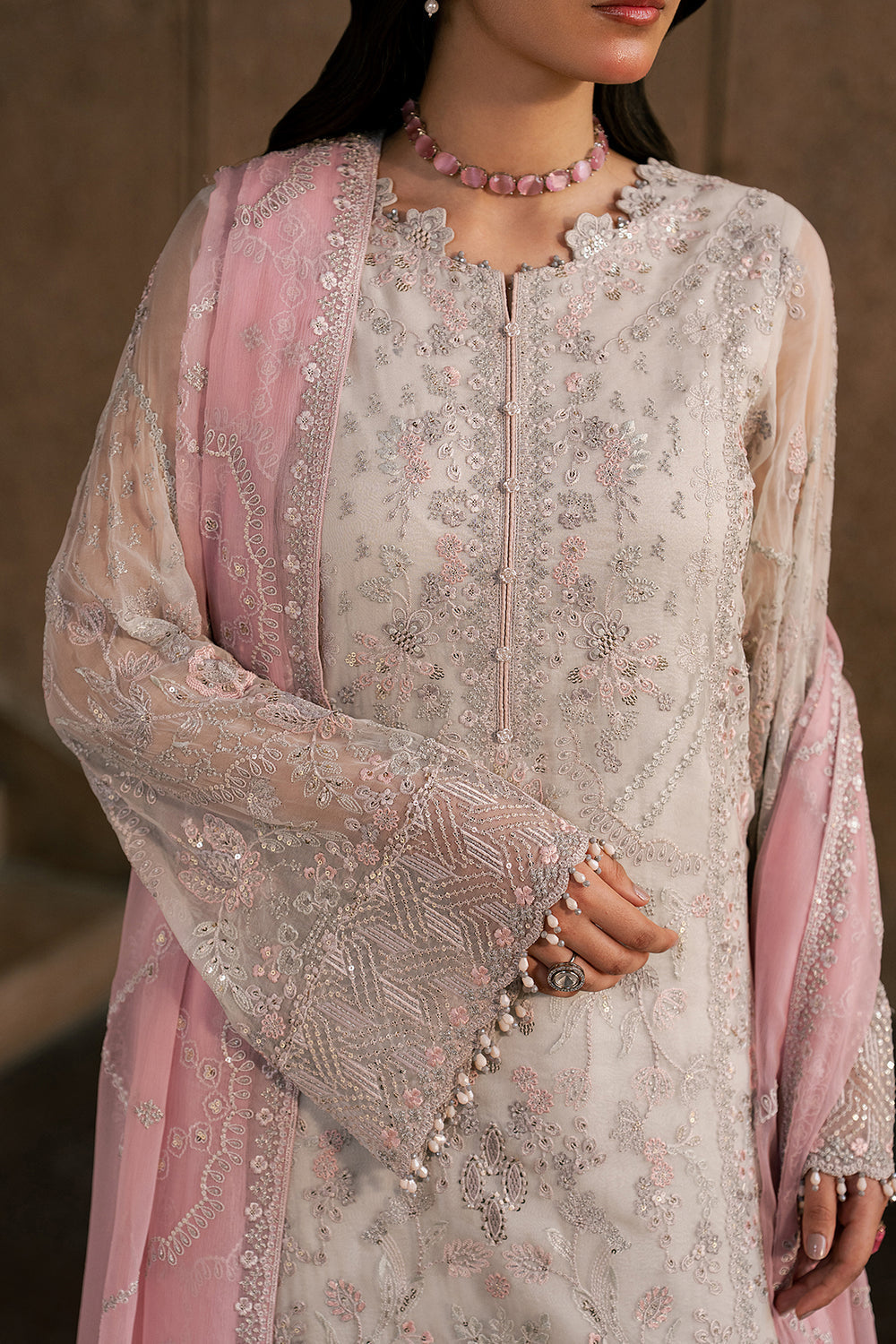 Lavish Premium | Lazawal Formals | Pink Elegance by Lavish Premium - Designer Dress  - Type : Ladies Clothes - Available at Libayah - 100% Original 
