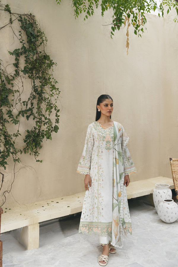 Aabyaan | Shezlin Chikankari 25 | ARIA (AF-10) by Aabyaan - Designer Dress - Type: Ladies Clothes - Available at Libayah - 100% Original