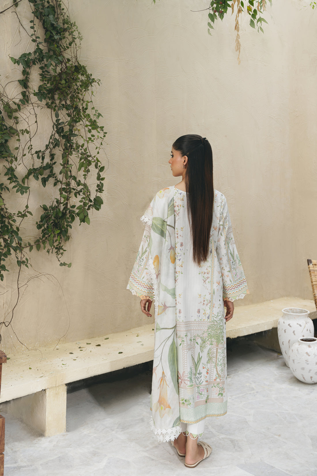 Aabyaan | Shezlin Chikankari 25 | ARIA (AF-10) by Aabyaan - Designer Dress - Type: Ladies Clothes - Available at Libayah - 100% Original