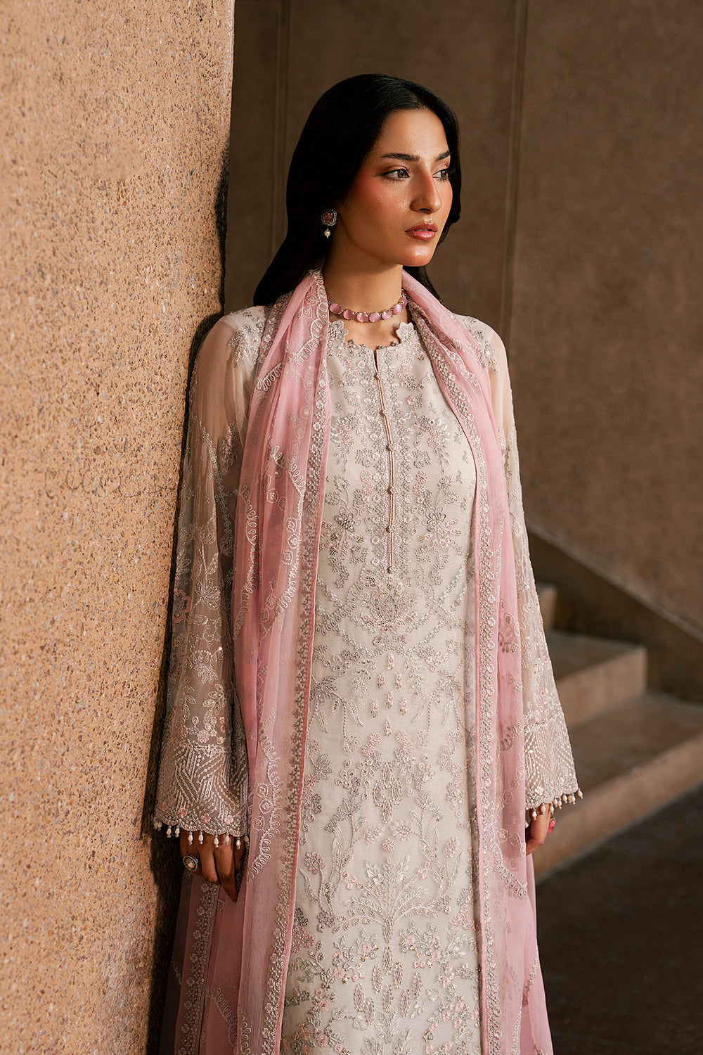 Lavish Premium | Lazawal Formals | Pink Elegance by Lavish Premium - Designer Dress  - Type : Ladies Clothes - Available at Libayah - 100% Original 