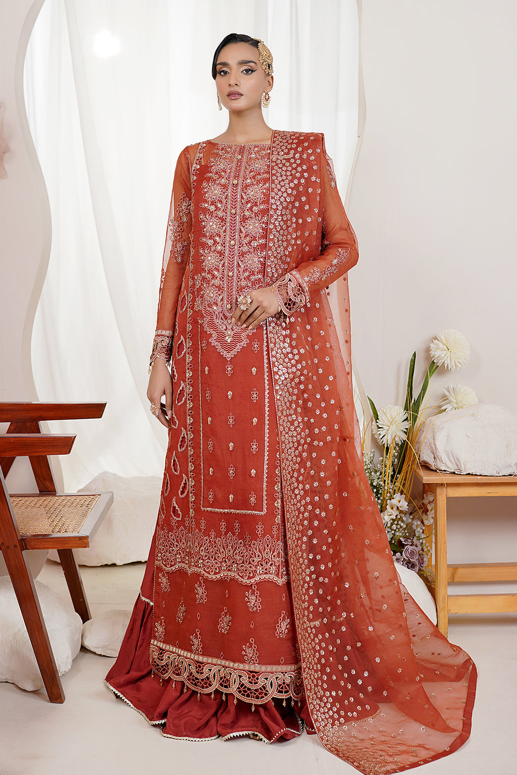 Maryams | Noir Luxe | Anu-NOR-0103 by Maryams - Designer Dress - Type : Ladies Clothes - Available at Libayah - 100% Original 
