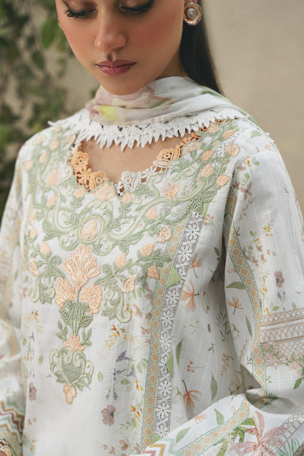 Aabyaan | Shezlin Chikankari 25 | ARIA (AF-10) by Aabyaan - Designer Dress - Type: Ladies Clothes - Available at Libayah - 100% Original