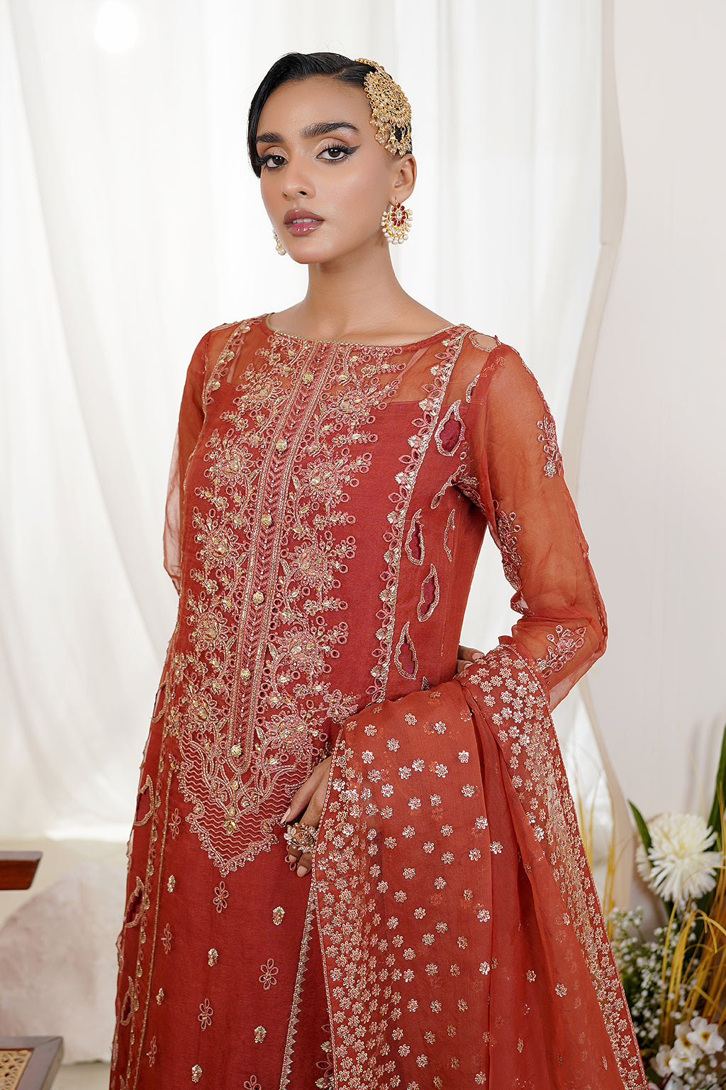 Maryams | Noir Luxe | Anu-NOR-0103 by Maryams - Designer Dress - Type : Ladies Clothes - Available at Libayah - 100% Original 