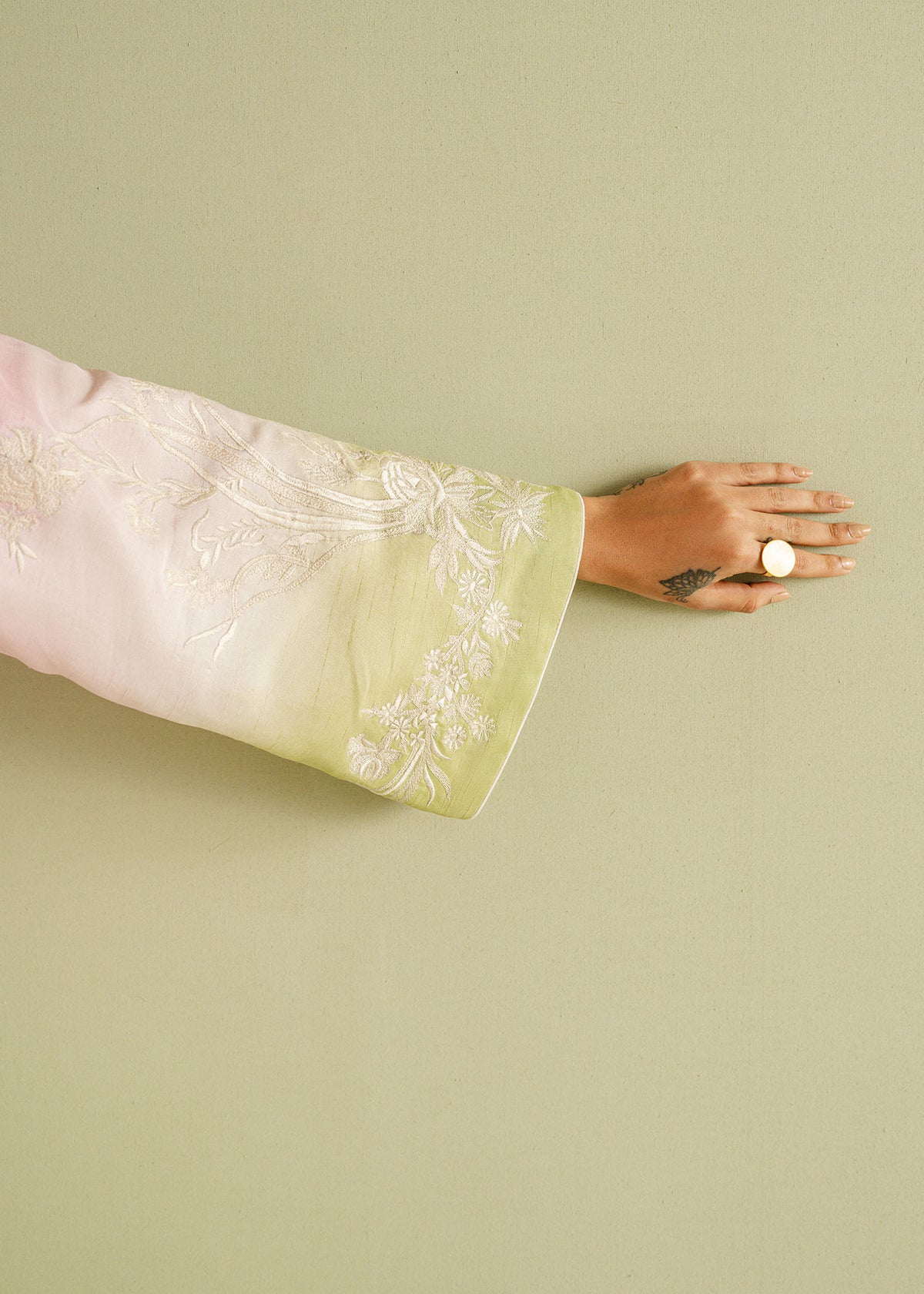 Mahgul | Ayanas Garden | Ombre Flower by Mahgul - Designer Dress - Type: Ladies Clothes - Available at Libayah - 100% Original