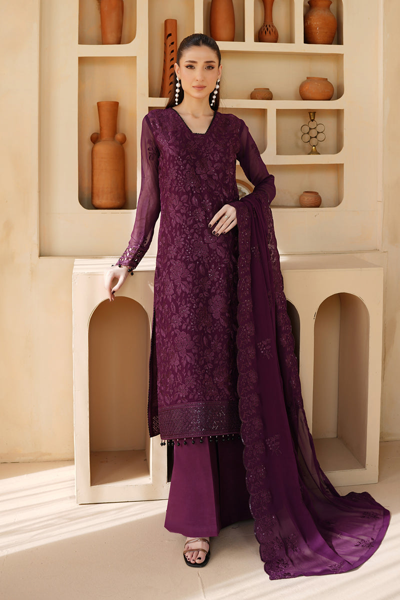 Maryams | Afsaneh Luxury Chiffon | Minal by Maryams - Designer Dress - Type: Ladies Clothes - Available at Libayah - 100% Original