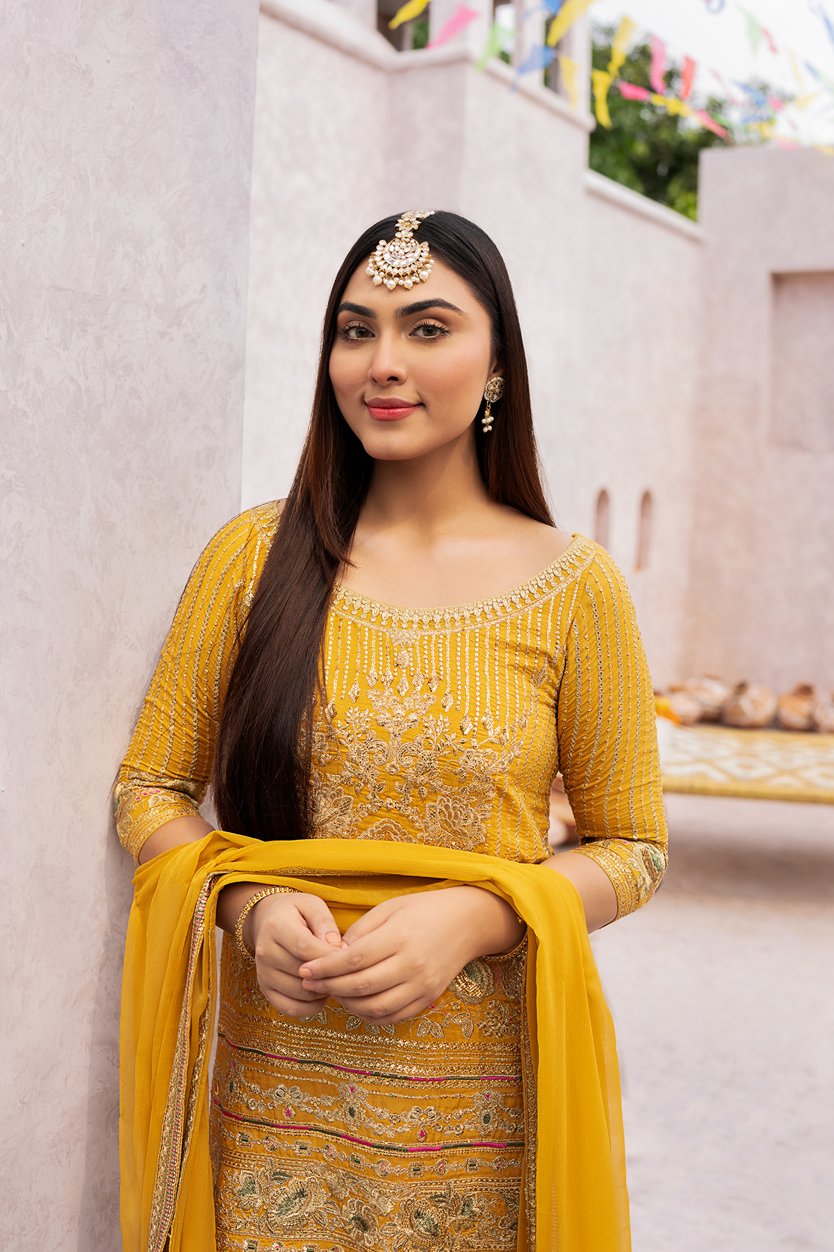 Erum Khan | Sakhiyan Formals | GENDA by Erum Khan - Designer Dress - Type: Formal - Available at Libayah - 100% Original