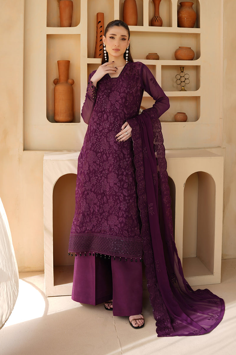 Maryams | Afsaneh Luxury Chiffon | Minal by Maryams - Designer Dress - Type: Ladies Clothes - Available at Libayah - 100% Original