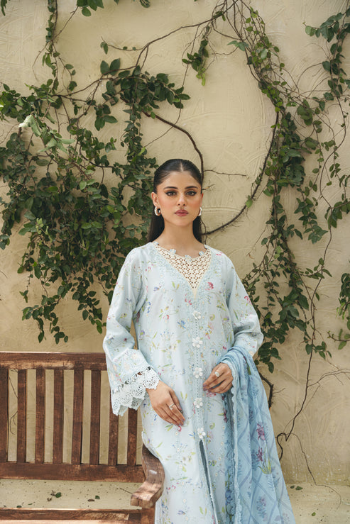 Aabyaan | Shezlin Chikankari 25 | AYLIN (AF-06) by Aabyaan - Designer Dress - Type: Ladies Clothes - Available at Libayah - 100% Original
