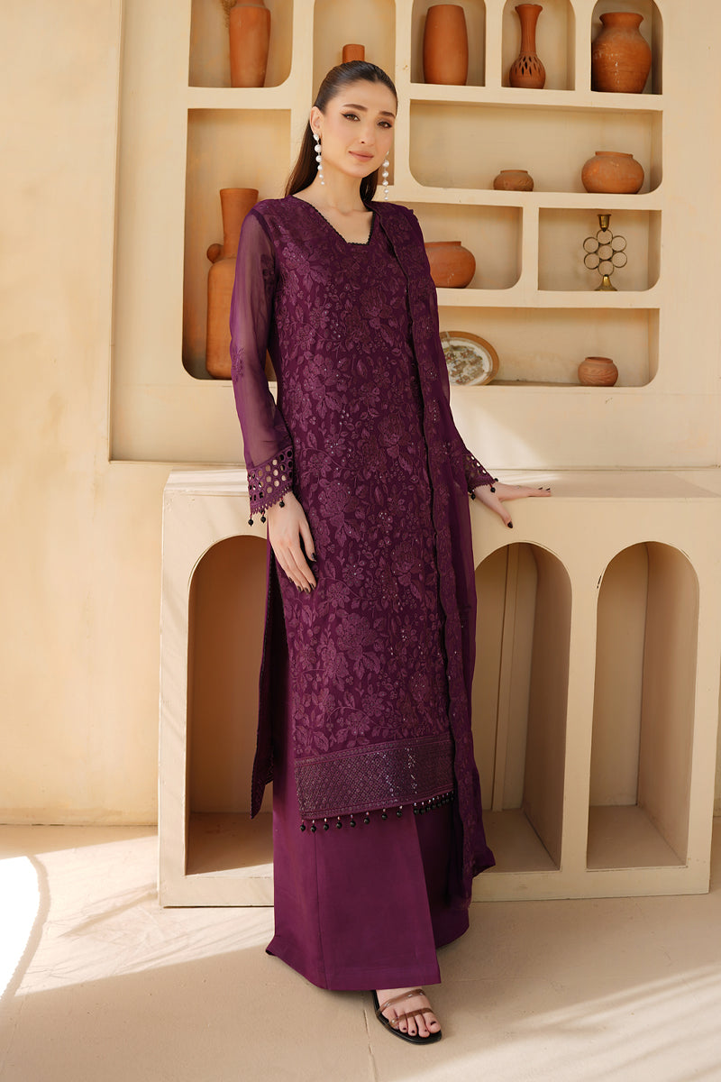 Maryams | Afsaneh Luxury Chiffon | Minal by Maryams - Designer Dress - Type: Ladies Clothes - Available at Libayah - 100% Original