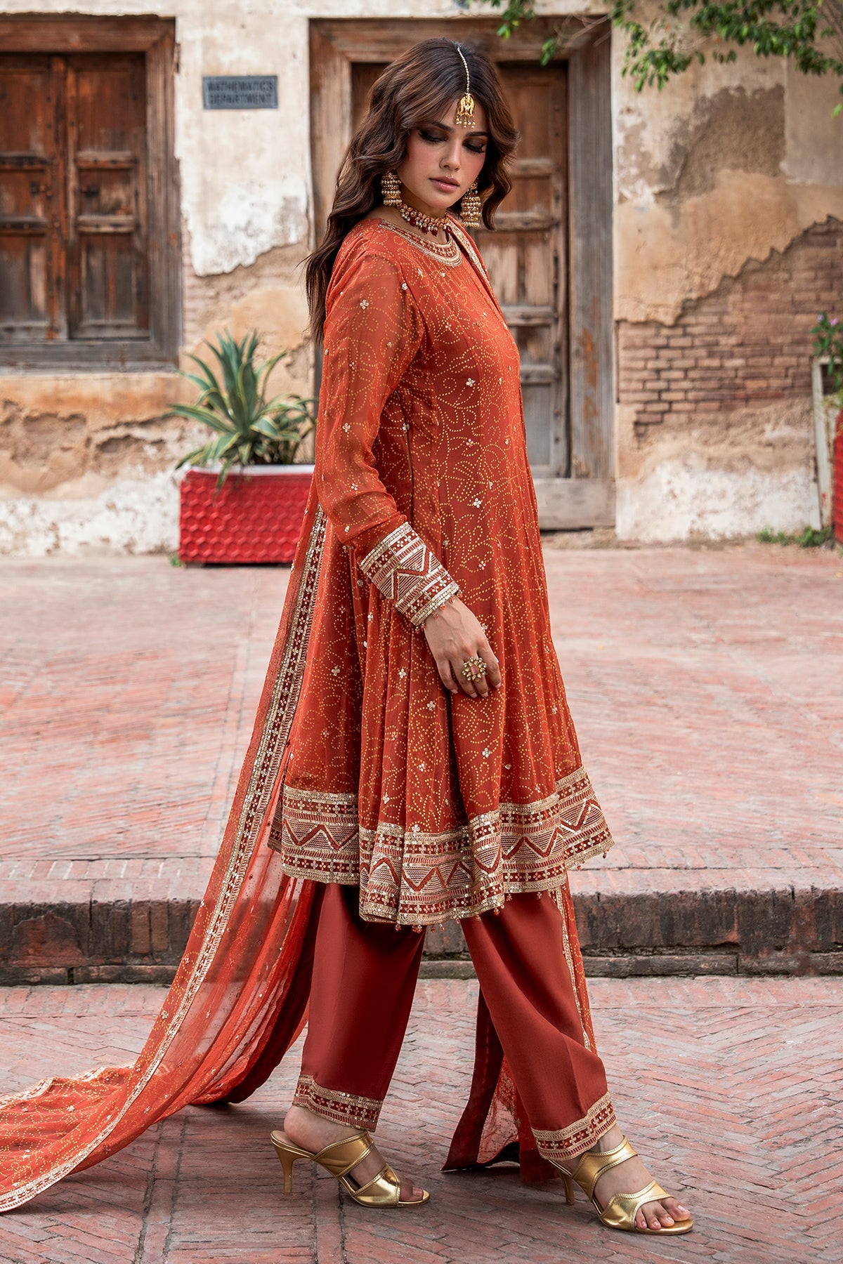 Charizma | Festive Pret | 3-Pcs Embroidered CMA-6-460 by Charizma - Designer Dress  - Type : Ladies Clothes - Available at Libayah - 100% Original 
