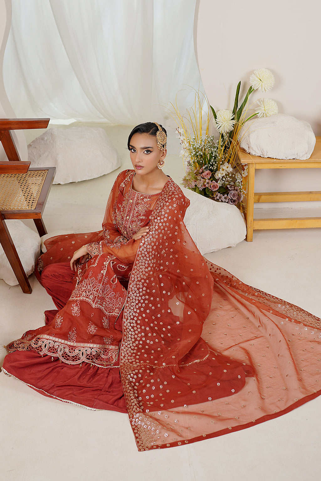 Maryams | Noir Luxe | Anu-NOR-0103 by Maryams - Designer Dress - Type : Ladies Clothes - Available at Libayah - 100% Original 