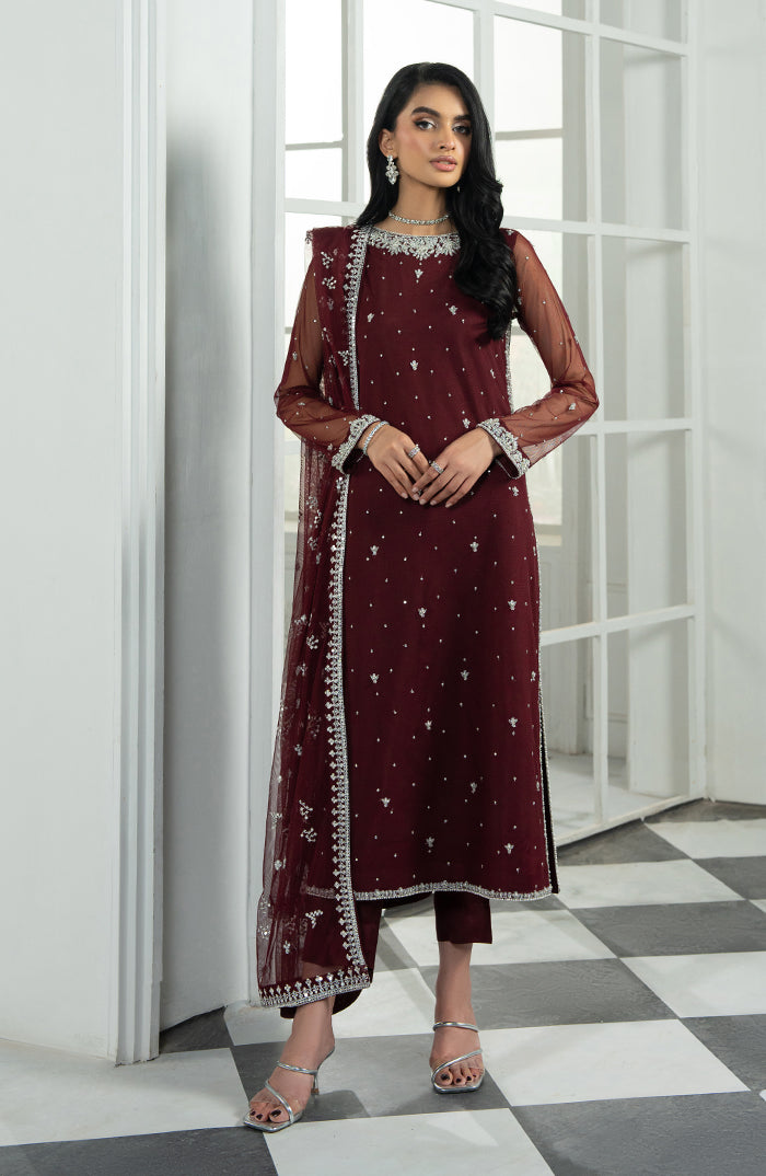 Zarif | Arzou Luxe | SOLENA by Zarif - Designer Dress - Type: Ladies Clothes - Available at Libayah - 100% Original