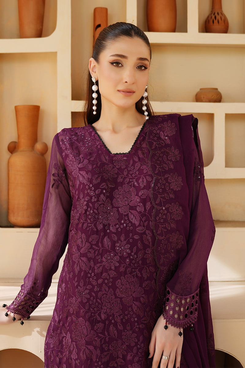 Maryams | Afsaneh Luxury Chiffon | Minal by Maryams - Designer Dress - Type: Ladies Clothes - Available at Libayah - 100% Original