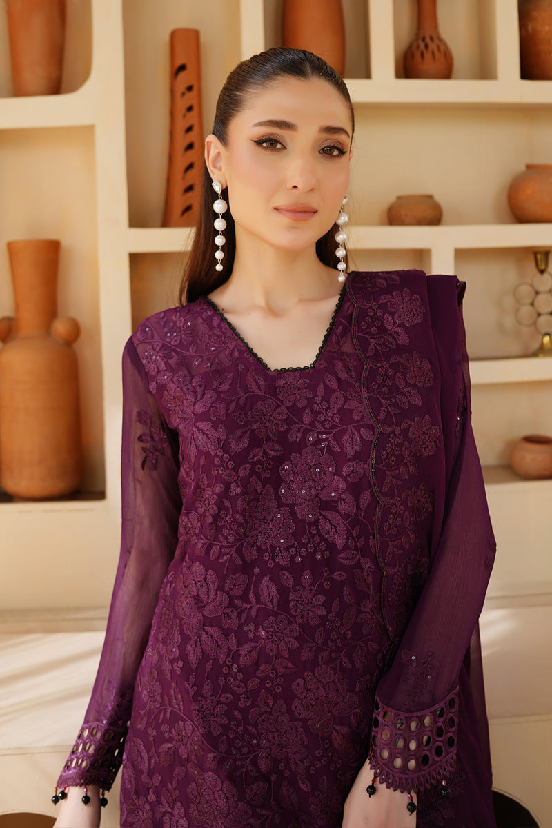 Maryams | Afsaneh Luxury Chiffon | Minal by Maryams - Designer Dress - Type: Ladies Clothes - Available at Libayah - 100% Original
