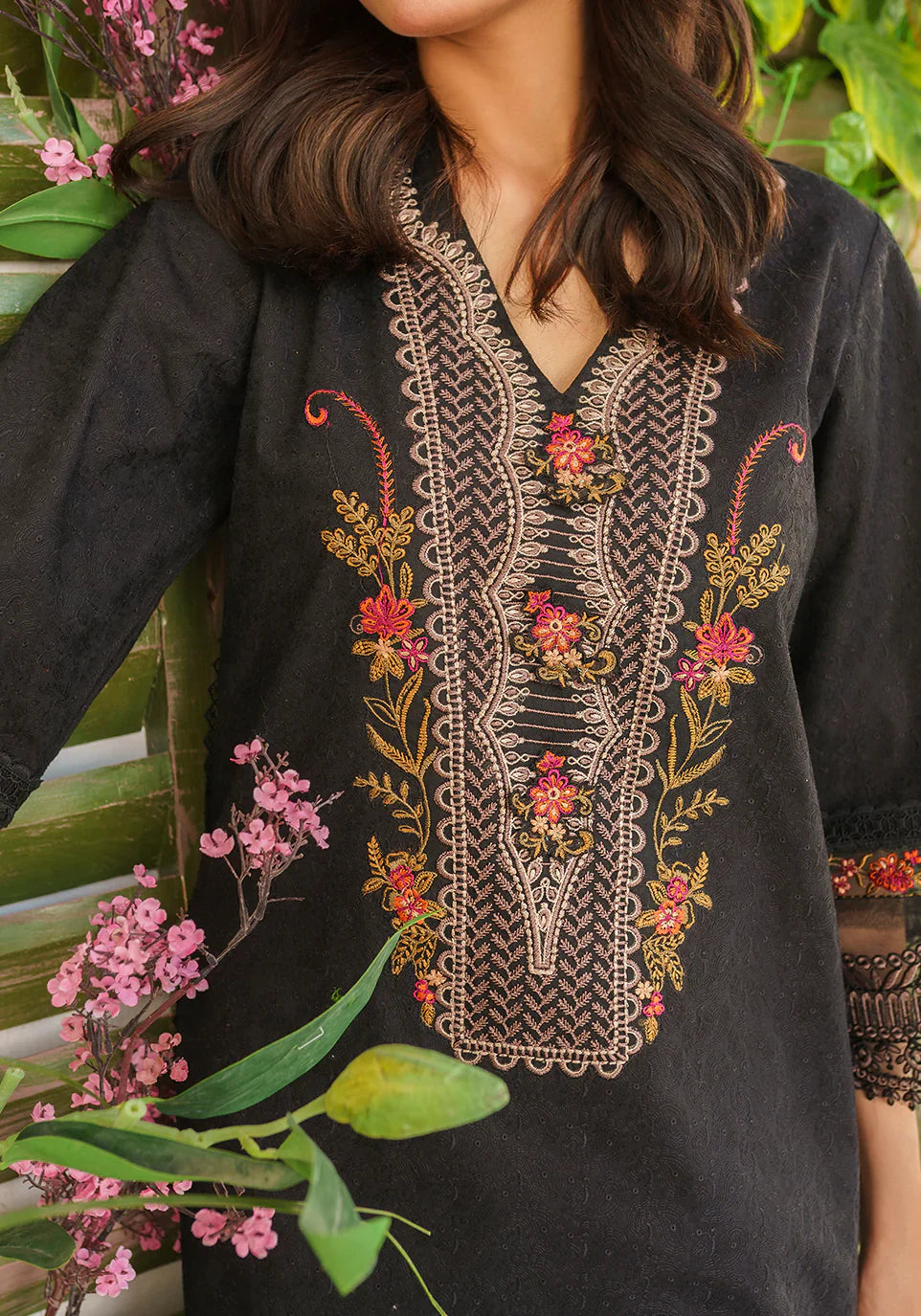 Zarqash | Belle Ame 24 | BL 007 Jardin Noir by Zarqash - Designer Dress - Type: Ladies Clothes - Available at Libayah - 100% Original