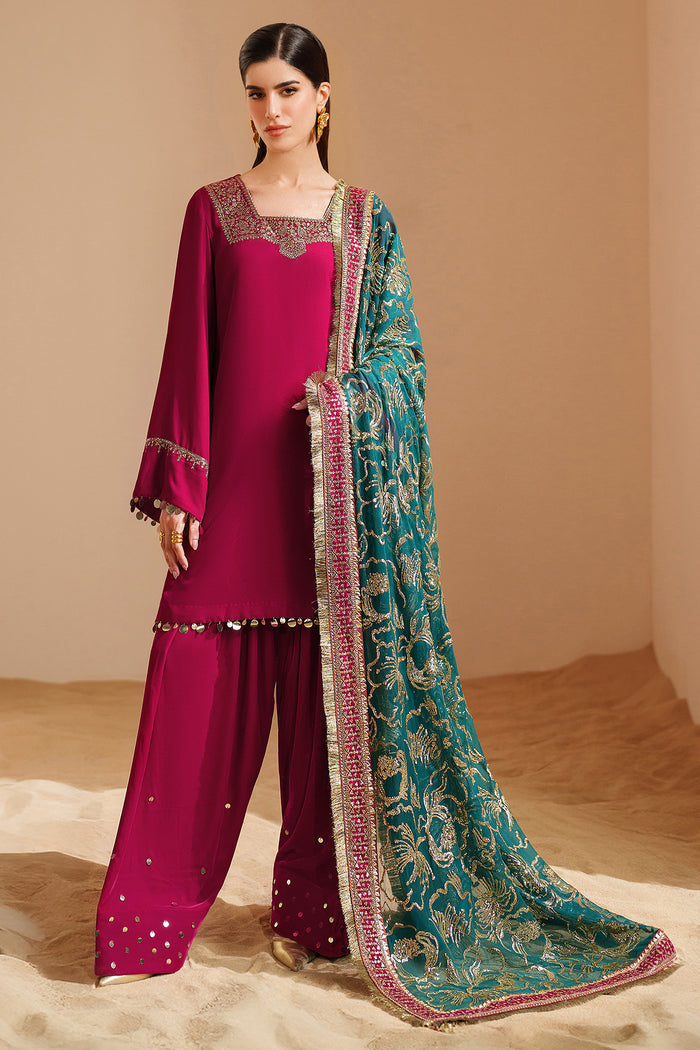 VVF D-9 – authentic Pakistani formal dress from the Jazmin Velvet Vogue 25 collection for women in the UK.