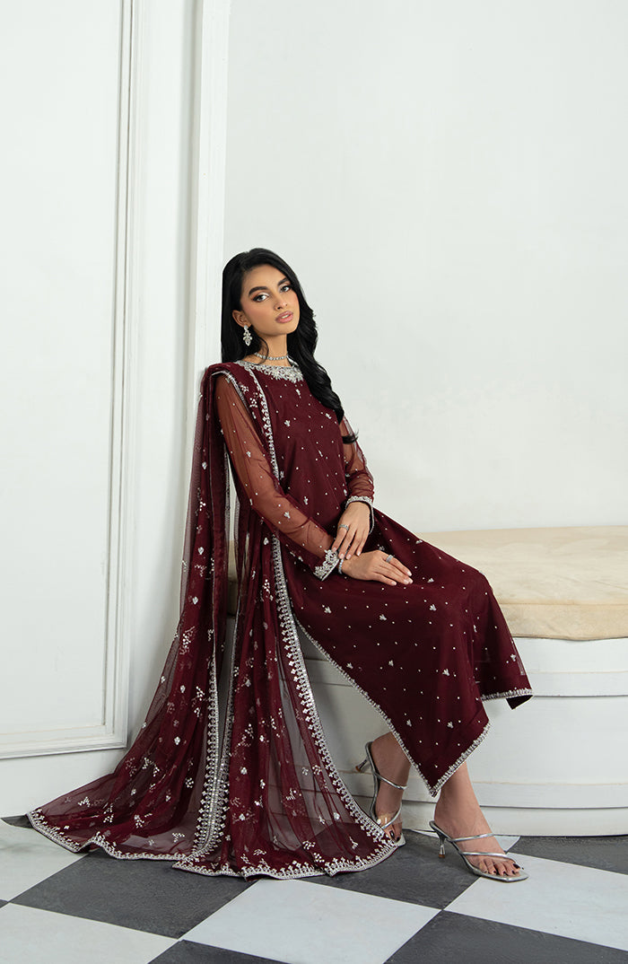 Zarif | Arzou Luxe | SOLENA by Zarif - Designer Dress - Type: Ladies Clothes - Available at Libayah - 100% Original