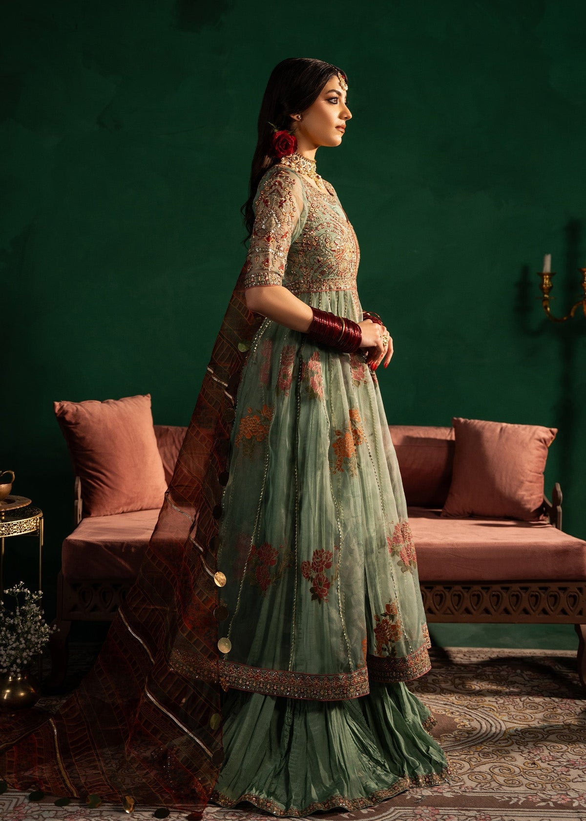 Maria Osama Khan | Jashan Pret | Sahar-e-Jashan by Maria Osama Khan - Designer Dress - Type: Ladies Clothes - Available at Libayah - 100% Original