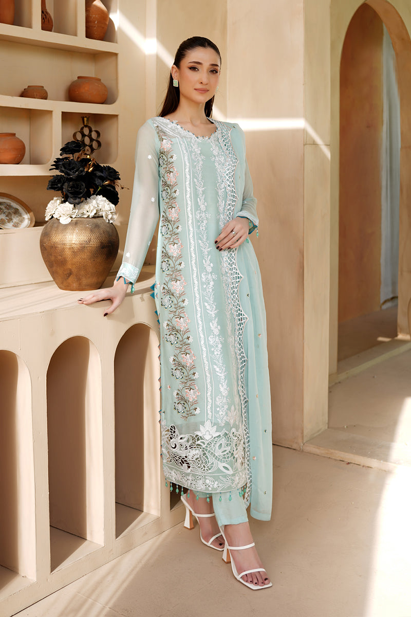 Maryams | Afsaneh Luxury Chiffon | Zara by Maryams - Designer Dress - Type: Ladies Clothes - Available at Libayah - 100% Original