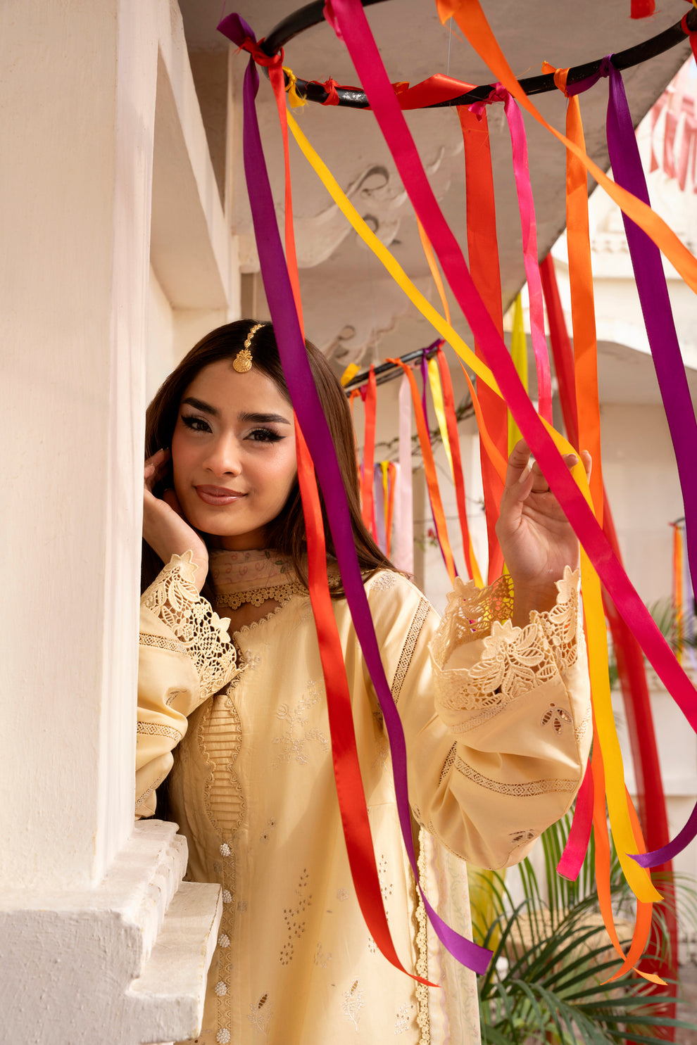 Florent | Basant Chikankari | FBC - 2A - by Libayah - Registered Vendor of : Florent - 100% Original Designer Dress