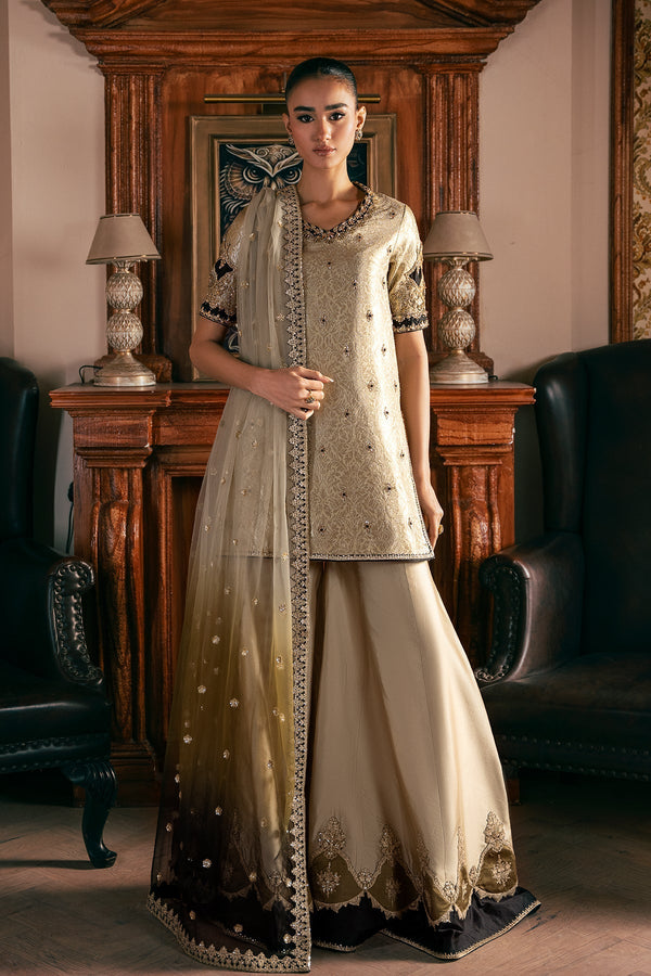 Mina Kashif | Emilie Formals | Kiara by Mina Kashif - Designer Dress - Type : Formal Dress - Available at Libayah - 100% Original