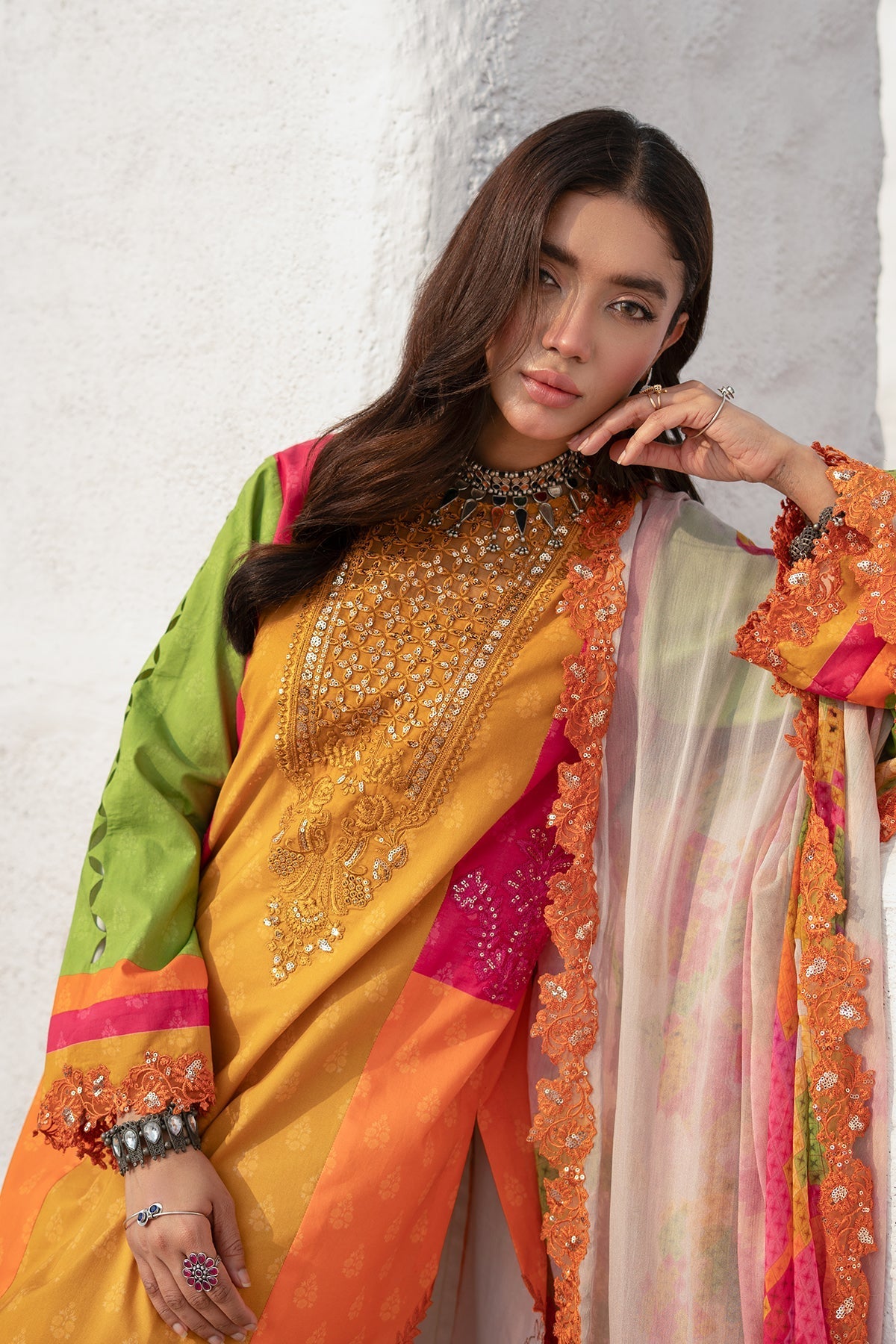 Charizma | Rangoli Lawn | CRO5-06 by Charizma - Designer Dress - Type: Ladies Clothes - Available at Libayah - 100% Original